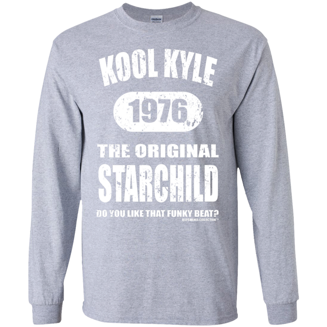 KOOL KYLE THE ORIGINAL STARCHILD 1976 (Rapamania Collection) Long sleeve T-Shirt