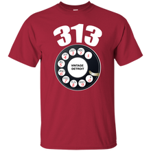 VINTAGE DETROIT (313) T-Shirt