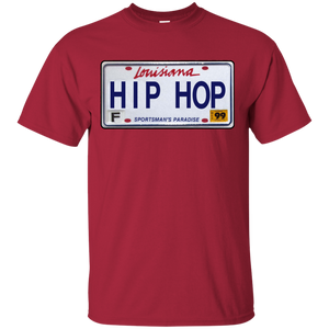 LOUISIANA HIP HOP LICENSE PLATE VINTAGE T-Shirt