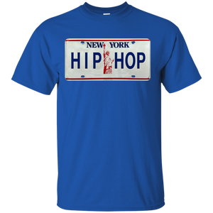 NEW YORK HIP HOP LICENSE PLATE VINTAGE T-Shirt