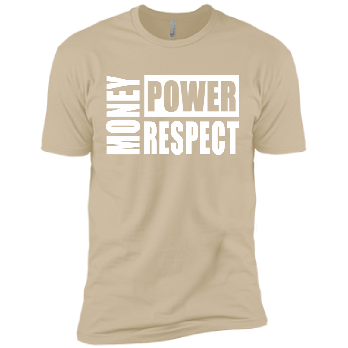 Money, Power, Respect' Custom Graphic Short Sleeve T-Shirt To