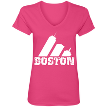 EDO. G (Boston) Ladies' V-Neck T-Shirt