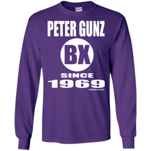 PETER GUNZ BX SINCE 1969 (Rapamania Collection) Long sleeve T-Shirt