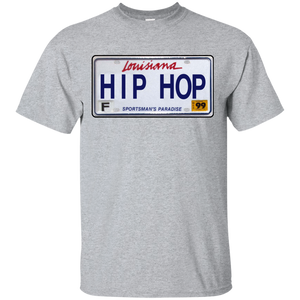 LOUISIANA HIP HOP LICENSE PLATE VINTAGE T-Shirt