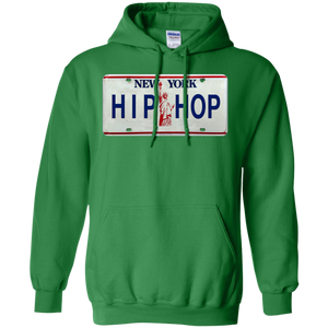 NEW YORK HIP HOP LICENSE PLATE VINTAGE  Pullover Hoodie 8 oz.