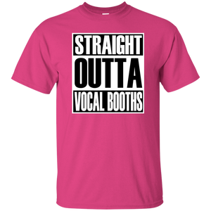 STRAIGHT OUTTA VOCAL BOOTHS T-Shirt
