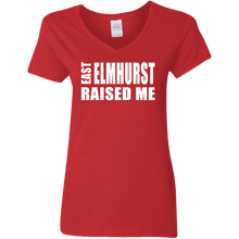 East Elmhurst Raised ME Ladies' 5.3 oz. V-Neck T-Shirt