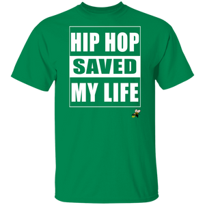 HIP HOP SAVED MY LIFE (Busy Bee Collection) oz. T-Shirt