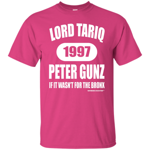 LORD TARIQ PETER GUNZ "IF IT WASN'T FOR THE BRONX" (Rapamania Collection)T-Shirt