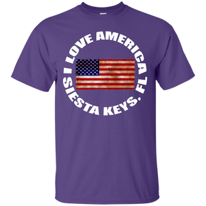 I LOVE AMERICA (SIESTA KEYS, FL) T-Shirt