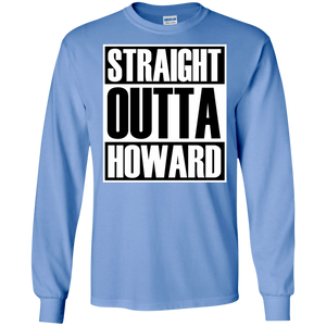 STRAIGHT OUTTA HOWARD Long sleeve T-Shirt