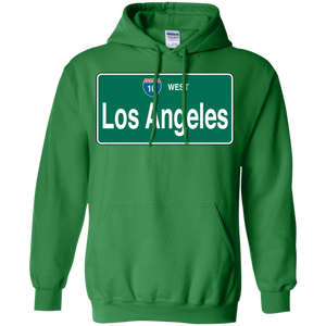 10 WEST LOS ANGELES  Pullover Hoodie 8 oz.