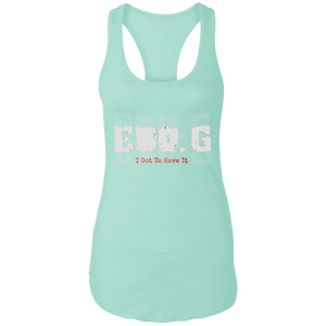 EDO. G Ladies Ideal Racerback Tank