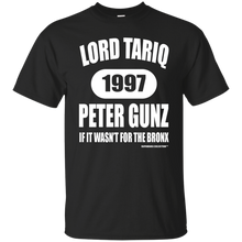 LORD TARIQ PETER GUNZ "IF IT WASN'T FOR THE BRONX" (Rapamania Collection)T-Shirt