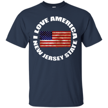 I LOVE AMERICA (NEW JERSEY STATE) T-Shirt