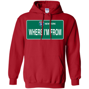 WHERE I'M FROM Pullover Hoodie 8 oz.
