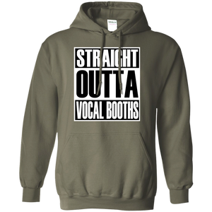 STARIGHT OUTTA VOCAL BOOTHS Pullover Hoodie 8 oz.