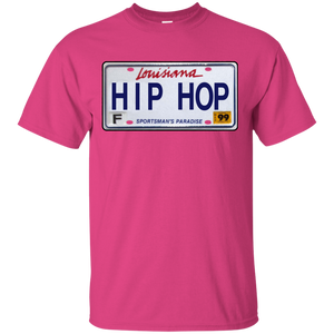 LOUISIANA HIP HOP LICENSE PLATE VINTAGE T-Shirt