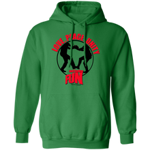 LOV, PEACE, UNITY and having FUN Pullover Hoodie