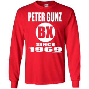 PETER GUNZ BX SINCE 1969 (Rapamania Collection) Long sleeve T-Shirt