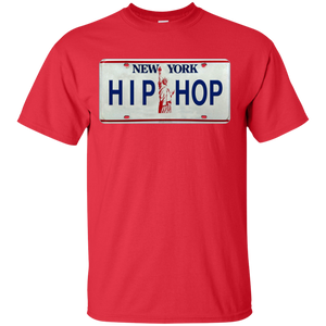 NEW YORK HIP HOP LICENSE PLATE VINTAGE T-Shirt