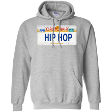 CALIFORNIA HIP HOP LICENSE PLATE VINTAGE Pullover Hoodie 8 oz.