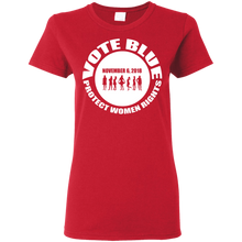 VOTE BLUE Ladies' 5.3 oz. T-Shirt