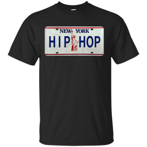 NEW YORK HIP HOP LICENSE PLATE VINTAGE T-Shirt