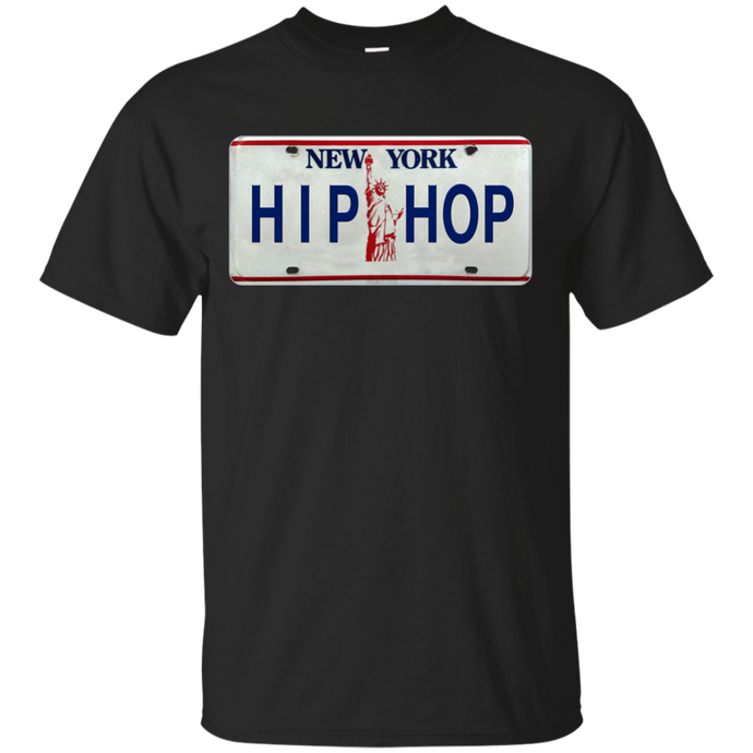 NEW YORK HIP HOP LICENSE PLATE VINTAGE T-Shirt