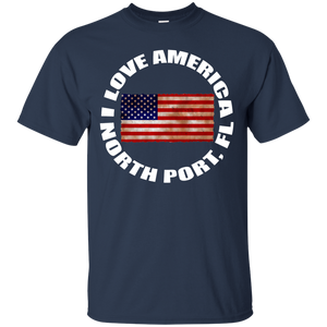 I LOVE AMERICA (NORTH PORT, FL) T-Shirt