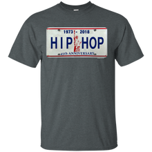 45th HIP HOP ANNIVERSARY LICENSE PLATE(Rapamania Collection) T-Shirt