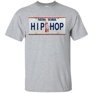 NEW YORK HIP HOP LICENSE PLATE VINTAGE T-Shirt
