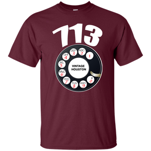 VINTAGE HOUSTON (713) T-Shirt