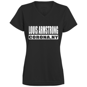 Louis Armstrong Corona NY  Ladies' Wicking T-Shirt