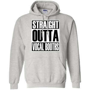 STRAIGHT OUTTA VOCAL BOOTHS Pullover Hoodie 8 oz.