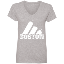 EDO. G (Boston) Ladies' V-Neck T-Shirt