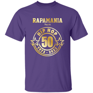 Rapamania Presents Hip Hop 50 (1973-2023) T-Shirt