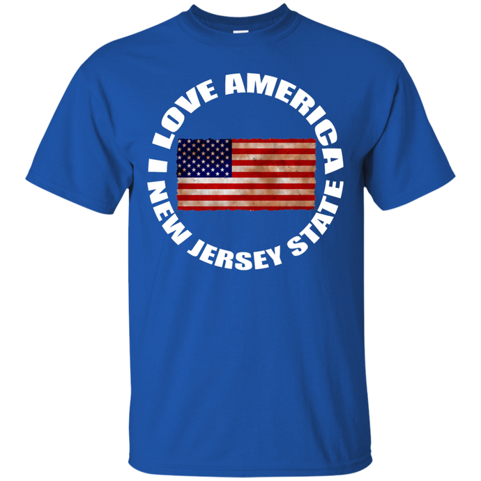 I LOVE AMERICA (NEW JERSEY STATE) T-Shirt