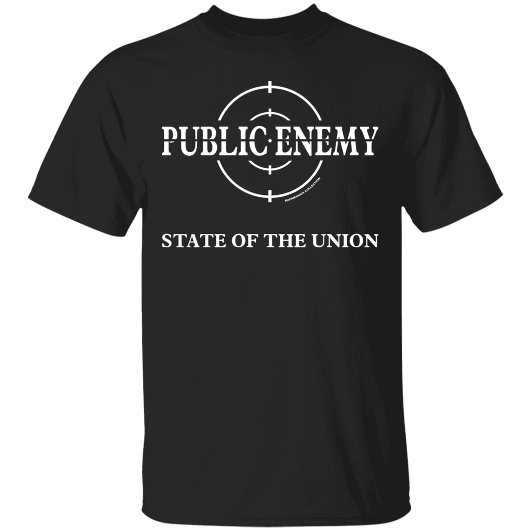 PUBLIC ENEMY STATE OF THE UNION limited edition -48 total (Rapamania Collection) T-Shirt