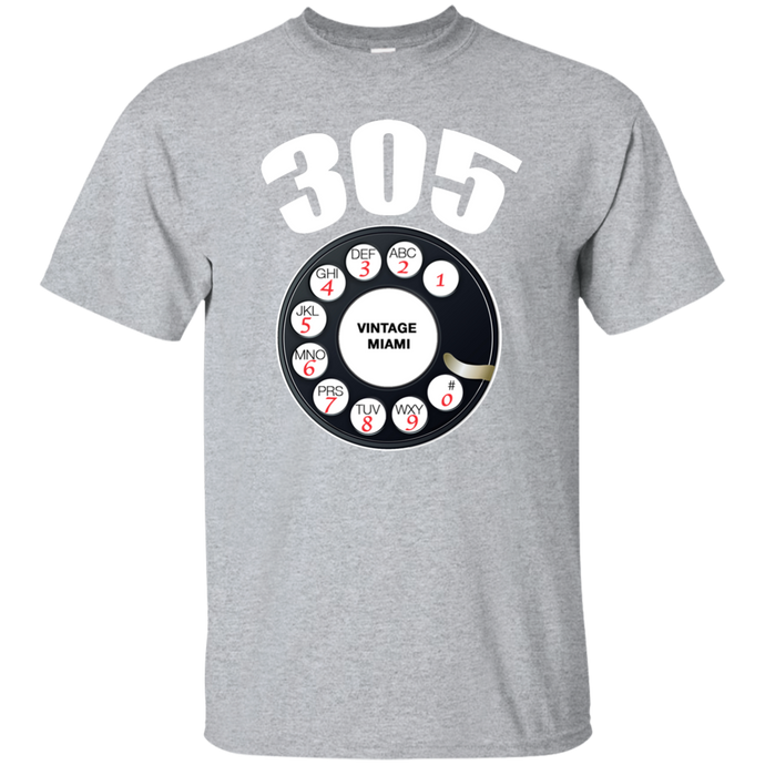 VINTAGE MIAMI (305) T-Shirt