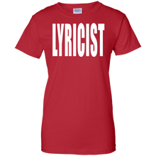 LYRICIST Ladies' 100% Cotton T-Shirt