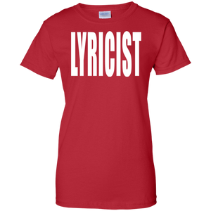 LYRICIST Ladies' 100% Cotton T-Shirt