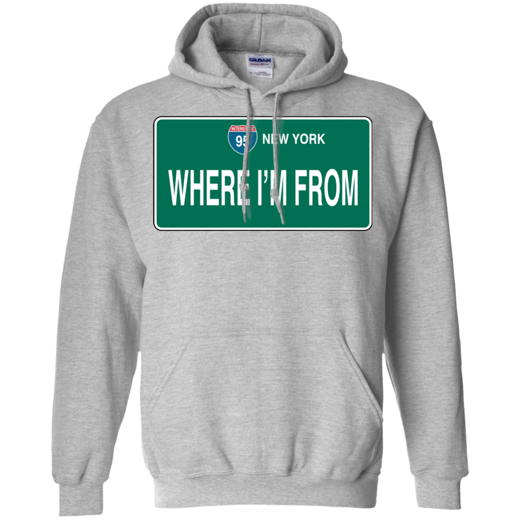 WHERE I'M FROM Pullover Hoodie 8 oz.