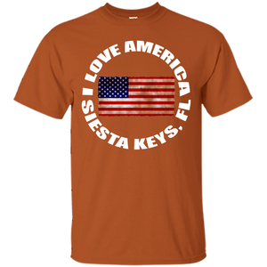 I LOVE AMERICA (SIESTA KEYS, FL) T-Shirt