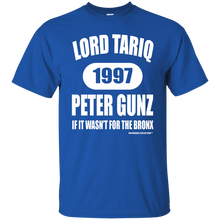 LORD TARIQ PETER GUNZ "IF IT WASN'T FOR THE BRONX" (Rapamania Collection)T-Shirt