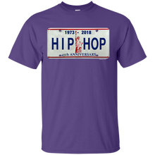 45th HIP HOP ANNIVERSARY LICENSE PLATE(Rapamania Collection) T-Shirt
