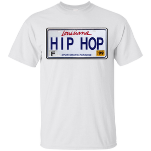 LOUISIANA HIP HOP LICENSE PLATE VINTAGE T-Shirt
