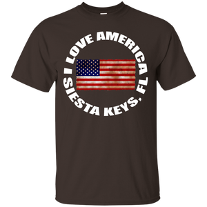 I LOVE AMERICA (SIESTA KEYS, FL) T-Shirt