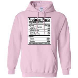 PRODUCER FACTS Pullover Hoodie 8 oz.