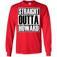 STRAIGHT OUTTA HOWARD Long sleeve T-Shirt